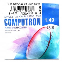 COMPUTRON 1,49 БСС  (CR-39 с покрытием HMC)